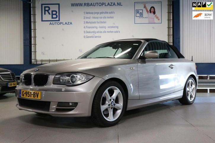 BMW 1-serie Cabrio 125i Automaat / F1 / VOLLE AUTO ! / Uniek, Auto's, BMW, Bedrijf, Te koop, 1-Serie, ABS, Airbags, Airconditioning