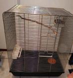 grote vogelkooi te koop (compleet met toebehoren), Ophalen, Metaal, Vogelkooi