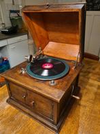 Mooie antieke fonograaf/ grammofoon, Ophalen