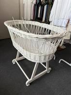 Wieg baby rotan inclusief hemel, Ophalen, Zo goed als nieuw