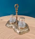 Antiek Koperen Peper en Zoutstel, Antiek en Kunst, Antiek | Koper en Brons, Ophalen of Verzenden