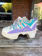 Rolschaats Schoenen met Inklapbare Wieltjes - Maat 37, Ophalen, Zo goed als nieuw, Dames