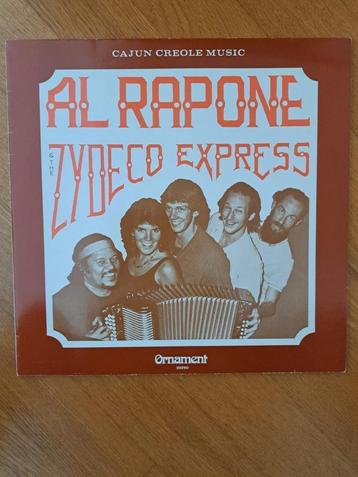 LP Vinyl - Al Rapone Zydeco Express - Cajun Creole Music beschikbaar voor biedingen