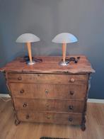 Ikea nachtlamp. Van hout en metaal., Ophalen, Zo goed als nieuw, Metaal, Minder dan 50 cm