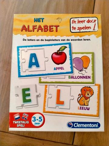 Alfabet Spel Nederlands & Engels beschikbaar voor biedingen