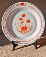 Vintage arcopal servies ontbijtbordjes klaproos, Ophalen of Verzenden