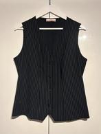 Studio Anneloes Pinstripe Gilet XL NIEUW, Kleding | Dames, Jasjes, Kostuums en Pakken, Kostuum of Pak, Verzenden, Zwart, Maat 46/48 (XL) of groter