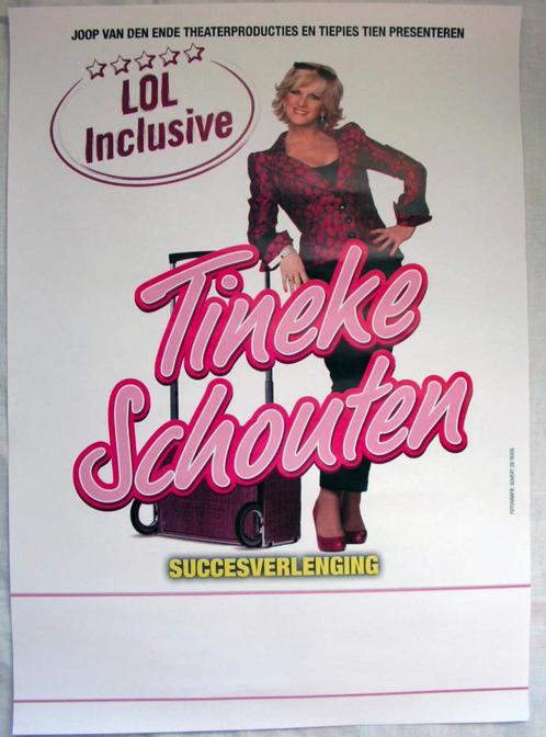 Tineke Schouten LOL inclusive succesverlenging poster ZGAN, Verzamelen, Posters, Zo goed als nieuw, Overige onderwerpen, A1 t/m A3