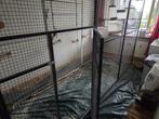 Volière, Dieren en Toebehoren, Vogels | Hokken en Kooien, Ophalen, Gebruikt, Aluminium, Volière