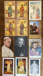 13 devotieprentjes/ bidprentjes en OLV Novene, Verzamelen, Religie, Ophalen of Verzenden, Gebruikt, Kaart of Prent, Christendom | Katholiek