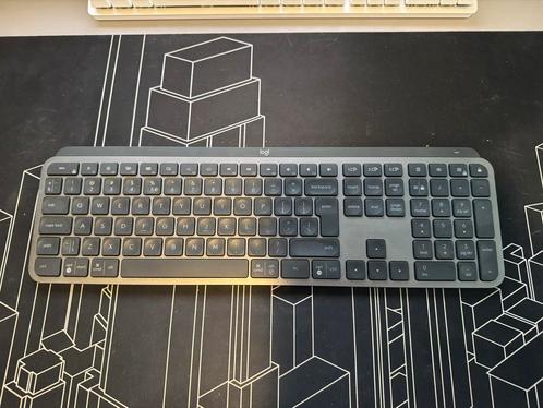 Logitech MX Keys QWERTY, Computers en Software, Toetsenborden, Gebruikt, Qwerty, Draadloos, Multimediatoetsen, Ophalen