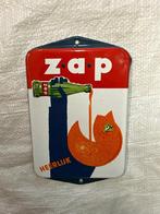 Emaille bordje zap, Ophalen of Verzenden