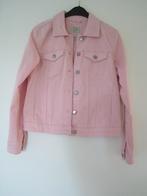 Spijkerjasje zalm/roze merk Clockhouse maat 40, Maat 38/40 (M), Ophalen of Verzenden, Zo goed als nieuw, Roze