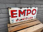 Vintage EMPO Rijwielen Emaille Reclamebord, Verzamelen, Reclamebord, Gebruikt, ., Ophalen of Verzenden