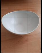 Witte Schaal - Keramiek, Porselein of Keramiek, Schaal, Nieuw, Ophalen of Verzenden