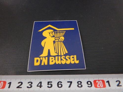 sticker logo D'N BUSSEL, Verzamelen, Stickers, Zo goed als nieuw, Bedrijf of Vereniging, Ophalen