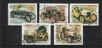 Rep. Benin.  Klassieke auto's.  Napier, Bugatti etc., Ophalen of Verzenden, Gestempeld, Auto's