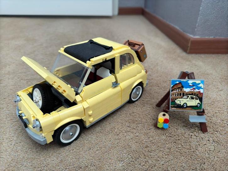 Lego 10271 oldtimer fiat compleet, Kinderen en Baby's, Speelgoed | Duplo en Lego, Zo goed als nieuw, Lego, Complete set, Ophalen of Verzenden