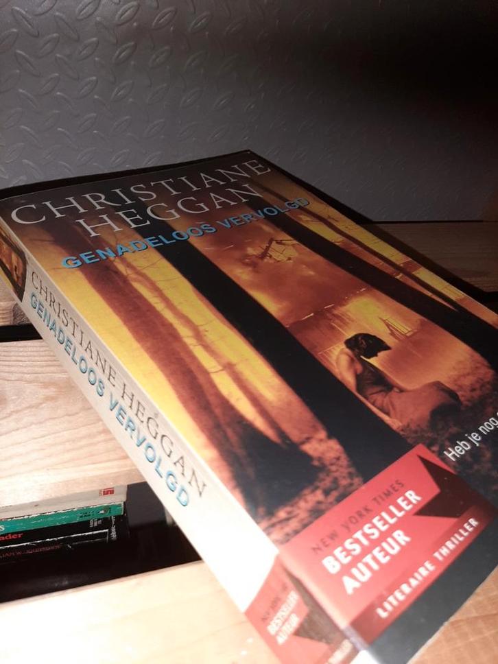 Genadeloos Vervolgd - Christiane Heggan, Boeken, Thrillers, Zo goed als nieuw, Europa overig, Ophalen of Verzenden