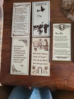 Te koop 5 spreuk bordjes, Ophalen of Verzenden