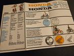 Brochure Honda C110 & C100 jaren 60, Fietsen en Brommers, Ophalen of Verzenden, Zo goed als nieuw
