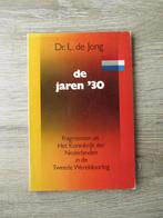 De jaren '30 - Dr. L. de Jog, Ophalen of Verzenden, Tweede Wereldoorlog, Gelezen, Overige onderwerpen
