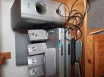 Fhilips home cinema  compleet  set zgan, Soundbar, 70 watt of meer, Zo goed als nieuw, Dvd-speler