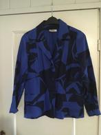 Apart blauw zwart linnen jasje van Skandika, maat M, Kleding | Dames, Jasje, Blauw, Maat 38/40 (M), Zo goed als nieuw