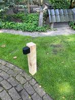 Eiken padverlichting,eikenhout, lamp, tuinverlichting Daniel, Tuin en Terras, Buitenverlichting, Ommerweg 79, Minder dan 50 watt