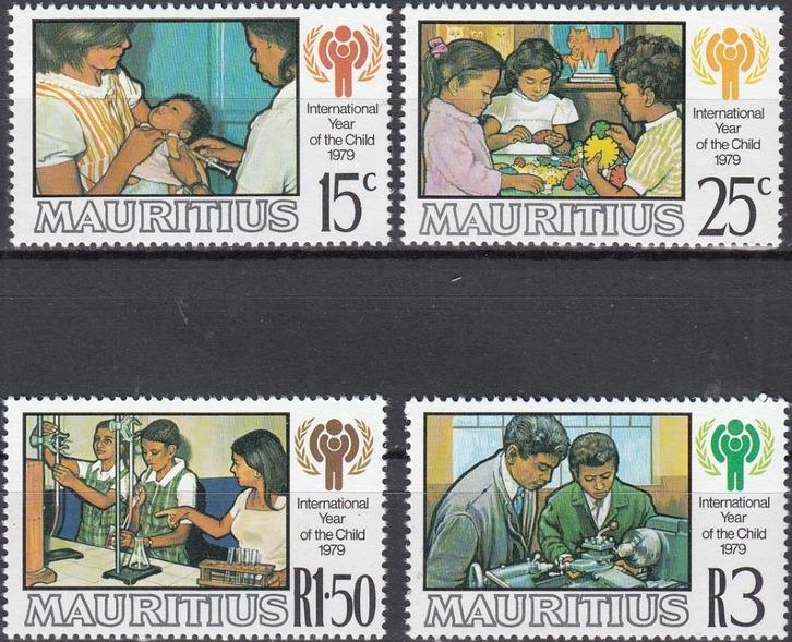 Mauritius - 1979 -JVK-8- Jaar van het Kind- Levensloop, Postzegels en Munten, Postzegels | Afrika, Postfris, Overige landen, Verzenden