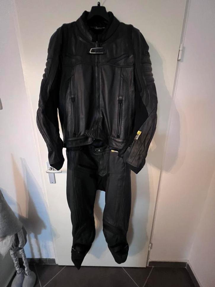 Leren motorpak van Evolution Motor Sport, Motoren, Kleding | Motorkleding, Combipak, Heren, Tweedehands, Ophalen of Verzenden