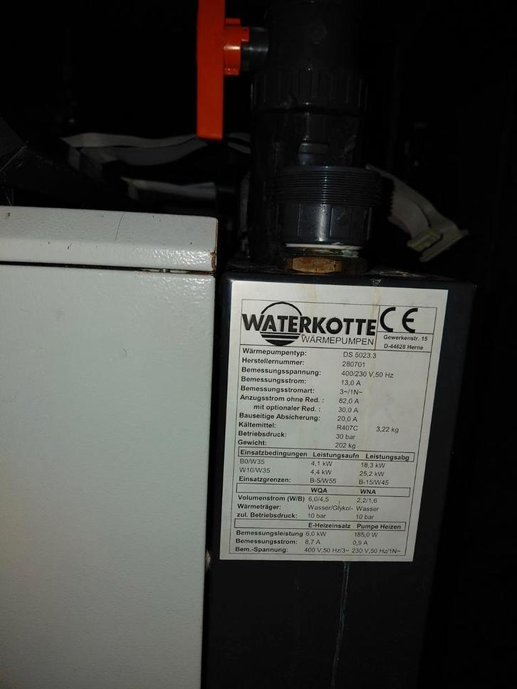 Waterkotte Warmtepomp - Gebruikt, Doe-het-zelf en Verbouw, Verwarming en Radiatoren, Gebruikt, Ophalen