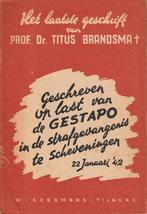 Het laatste geschrift van Prof. Dr. Titus Brandsma, Ophalen of Verzenden, Gelezen, Titus Brandsma