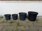 Kweekpotten binnenpot zwart rond verschillende maten, Kunststof, Gebruikt, Minder dan 30 cm, Minder dan 60 cm