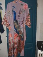 Prachtige Pauwen Kimono - Nieuw - L/XL, Kleding | Dames, Grote Maten, Ophalen of Verzenden, Nieuw, Paars, Trui of Vest