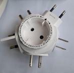 Wereldstekker Kopp Reisstekker Travelstar wit Stervormige, Ophalen of Verzenden, Zo goed als nieuw, Apparatuur