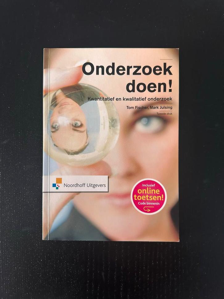 Onderzoek doen! - Tom Fischer, Mark Julsing, Boeken, Studieboeken en Cursussen, Zo goed als nieuw, HBO, Ophalen of Verzenden