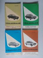 4 x Vraagbaak Simca 1307-08 Ford Cortina Escort, Mitsubishi, Auto diversen, Ophalen of Verzenden