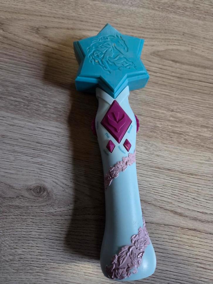 Frozen microfoon met licht en geluid, Kinderen en Baby's, Overige Kinderen en Baby's, Zo goed als nieuw, Ophalen of Verzenden