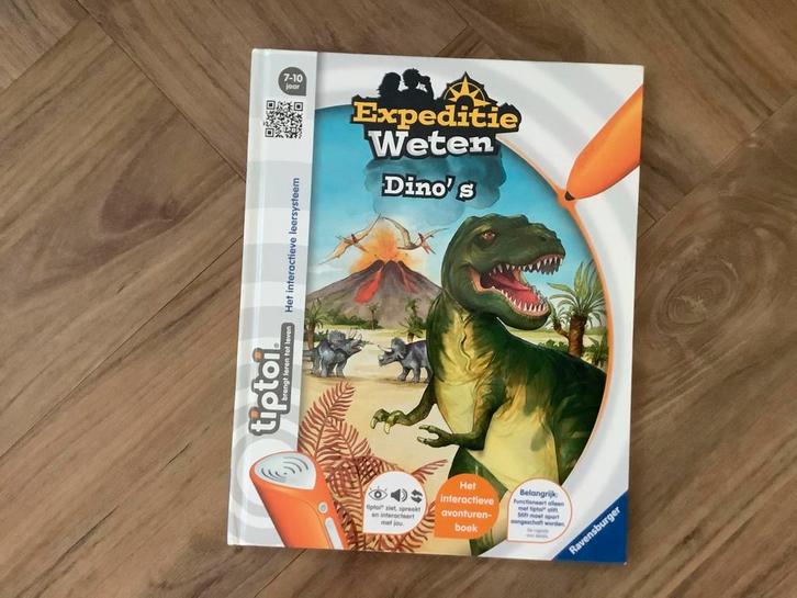 Tip Toi Expeditie Dino's - Interactief Leerboek, Boeken, Kinderboeken | Jeugd | onder 10 jaar, Zo goed als nieuw, Non-fictie, Ophalen of Verzenden