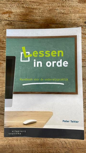 Peter Teitler - Lessen in orde beschikbaar voor biedingen