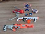 Hele set Nerf, met pijltjes en target, Kinderen en Baby's, Speelgoed | Buiten | Actiespeelgoed, Ophalen, Gebruikt