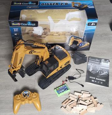 Revell Digger 2.0 met nieuwe accu beschikbaar voor biedingen