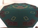 POKERSPEL VOOR 8 PERSONEN OPVOUWBAAR TAFEL BLAD € 100, Ophalen, Nieuw, CASINO