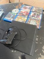 PS4 500GB + 1 Controller + Games, Ophalen of Verzenden, Met 1 controller, Original, 500 GB