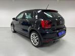 Volkswagen Polo 1.0 75-PK / BLUEMOTION / HIGHLINE-EDITION, Voorwielaandrijving, Stof, Gebruikt, Zwart