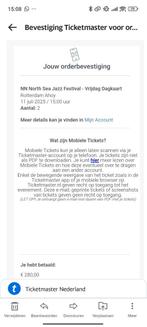 2 kaartjes North Sea Jazz vrijdag, Tickets en Kaartjes, Twee personen, Juli