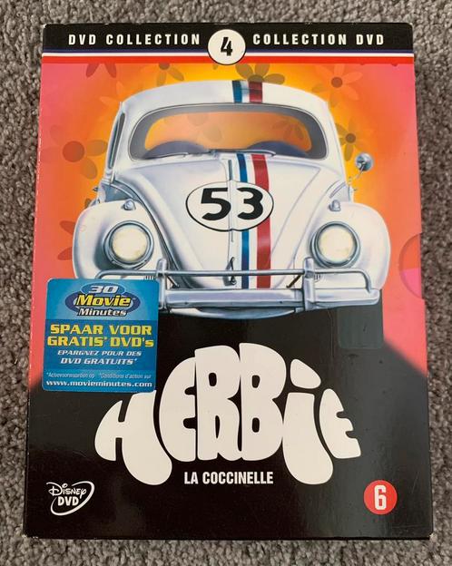 HERBIE - DVD collectie Box - NL uitgave, Cd's en Dvd's, Dvd's | Klassiekers, Zo goed als nieuw, 1980 tot heden, Ophalen of Verzenden