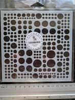 SIMON SAYS STAMP MASK STENCIL MIXED MEDIA DOTS KAARTEN MAKEN, Ophalen of Verzenden, Nieuw, Frame of Mal