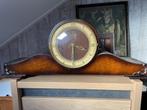 Grote schouwklok / tambour mantel clock, Antiek en Kunst, Antiek | Klokken, Ophalen of Verzenden
